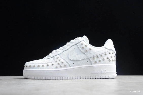 STARS FORCE AR0639-100 NIKE AIR WHITE 1 LOW 0728